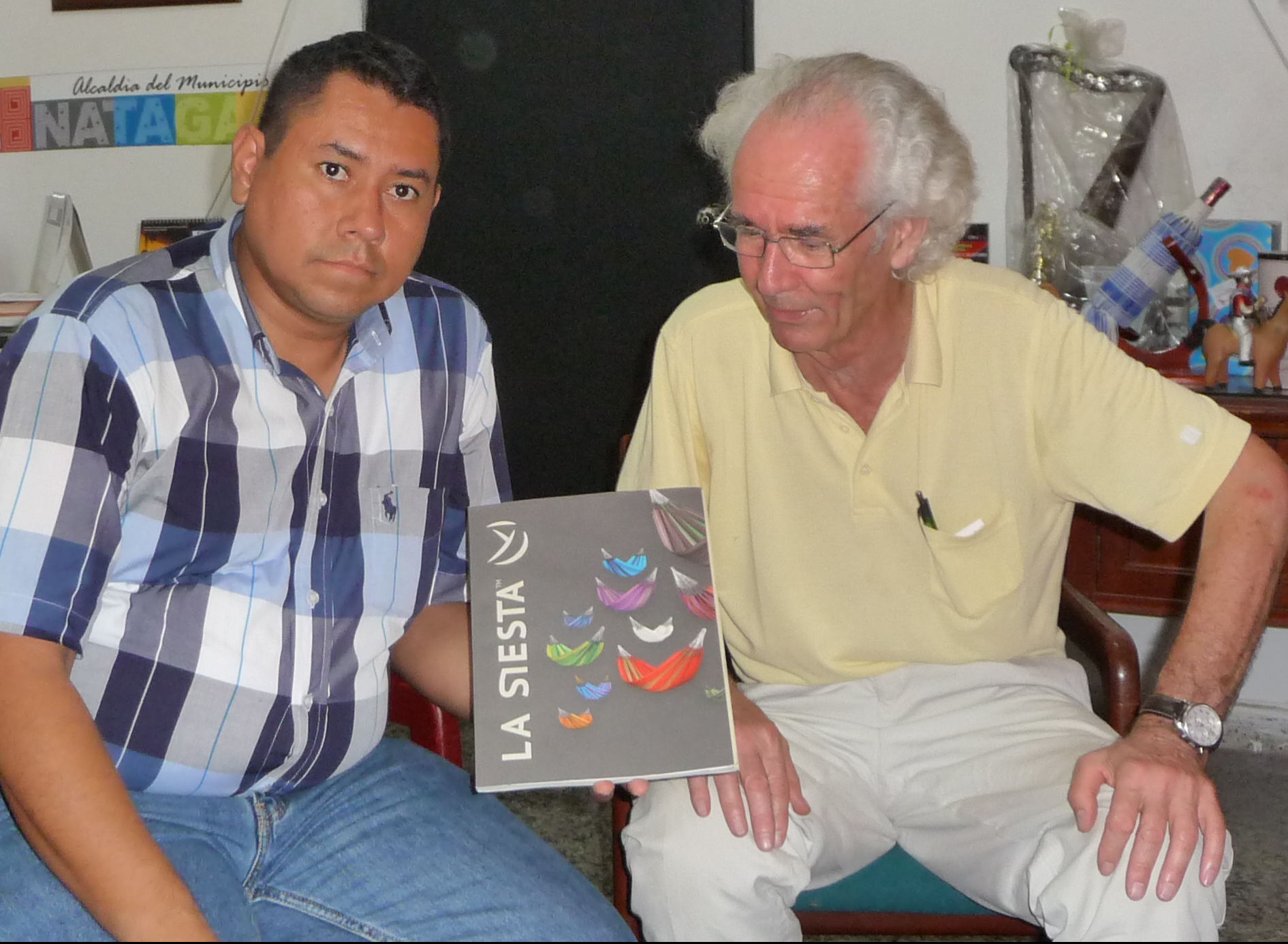 Meeting Major of Natagaima, Colombia 2014 