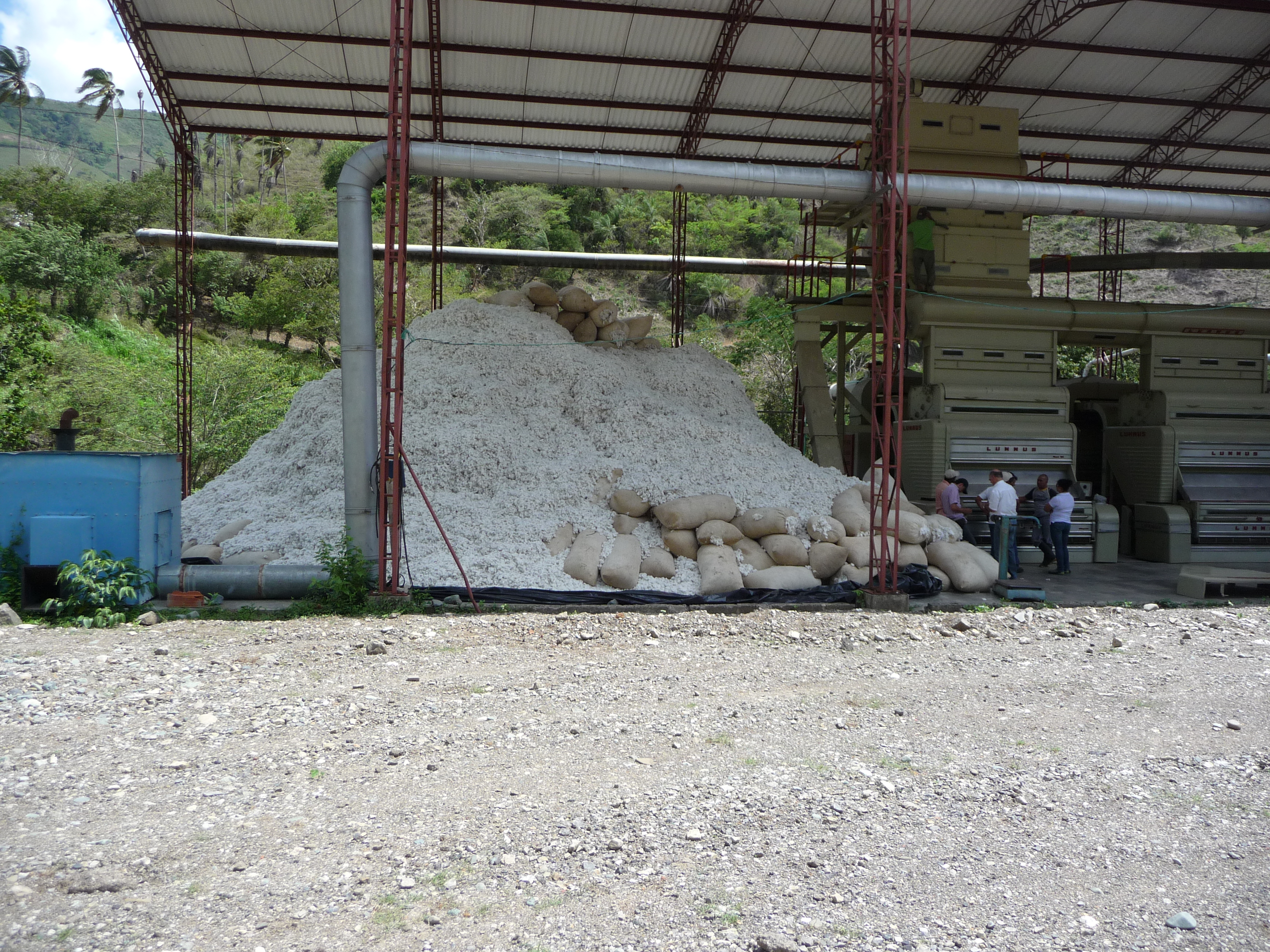 Ginning plant of Uramita, Colombia 2010 