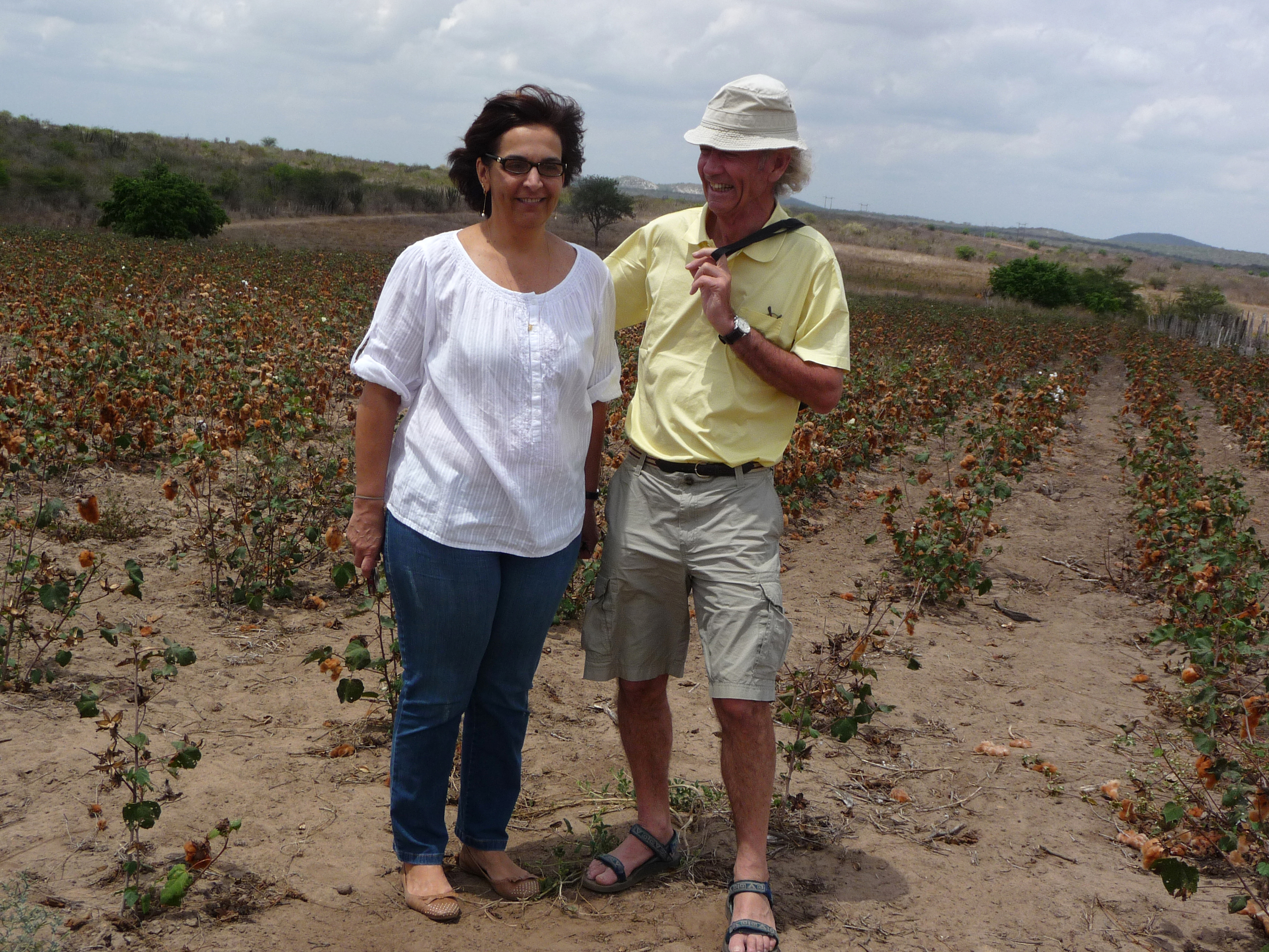 With Maysa Gadelha of CoopNatural, Paraíba, Brazil 2011 